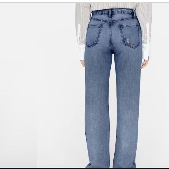 Frame Le Jane Downpour Rips, New without tags, size 27 - Picture 2 of 4